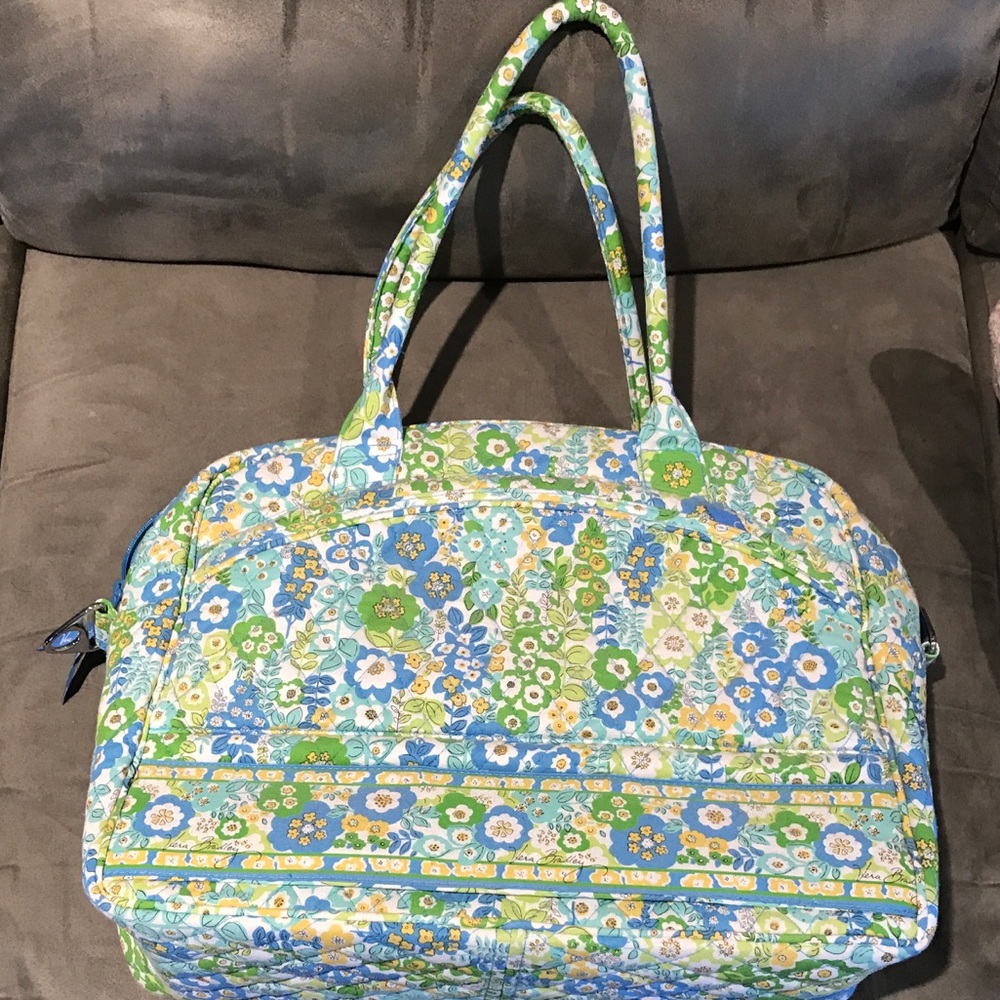 New Vera Bradley Laptop Bag in English Meadow